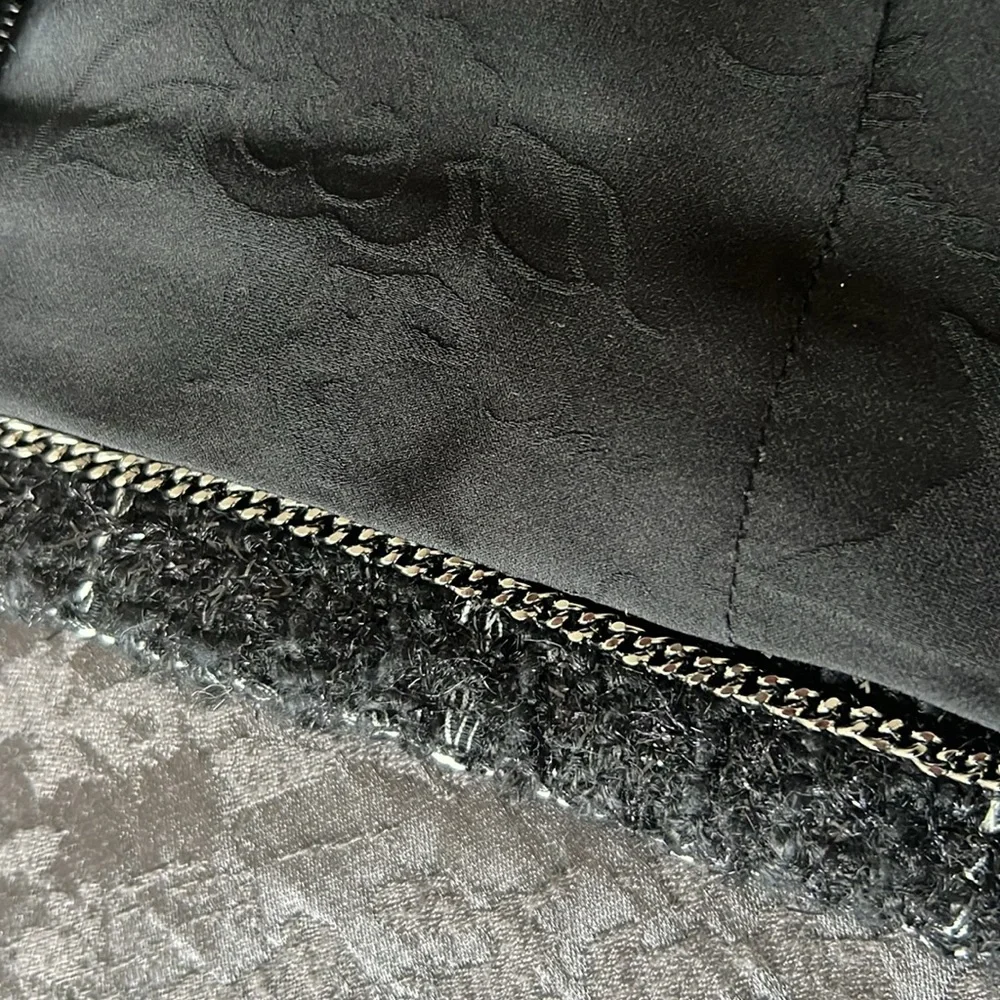 CHANEL Classic Couture Tweed Slim Zip Jacket - French 36